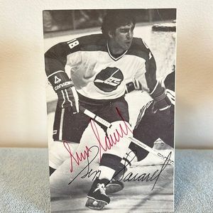 Serge Savard Autographed Card